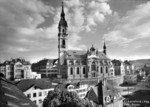 Frauenfeld katholische Kirche vom Kasernendach