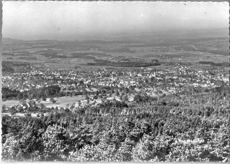 Frauenfeld vom Sthelibuck um 1915