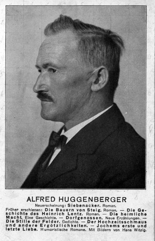 Gerlikon Huggenberger Alfred Portrait