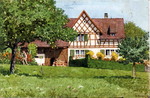 Gerlikon Huggenberger-Haus Aquarell O Marquard