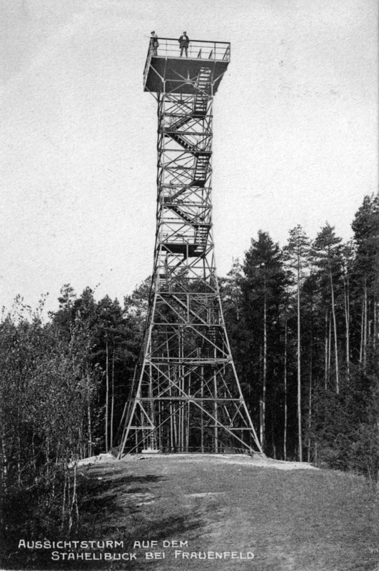 Thundorf Sthlibuckturm um 1910