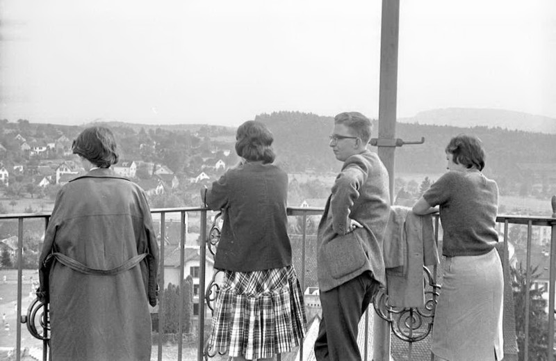Herbst 1960 04 auf dem Turm